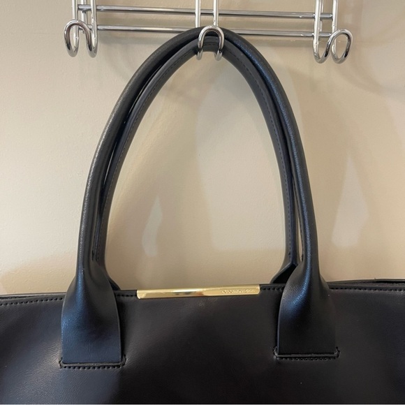 BCBGMAXAZRIA Cleo Tote Bag cow Leather in black laptop bag - Picture 4 of 10